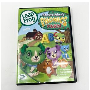 LeapFrog Scout & Friends Phonics Farm DVD 2011 Educational Early Learning ABCs